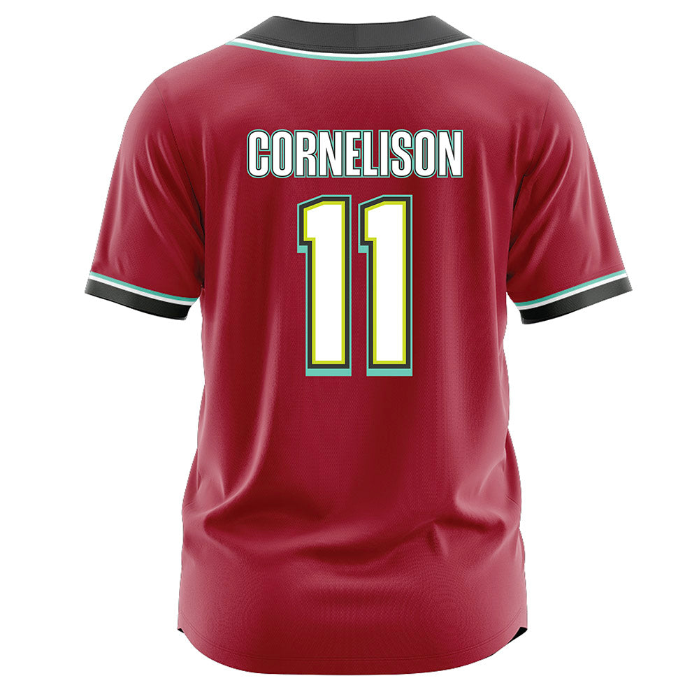 Arkansas - NCAA Baseball : Luke Cornelison - Jersey-1