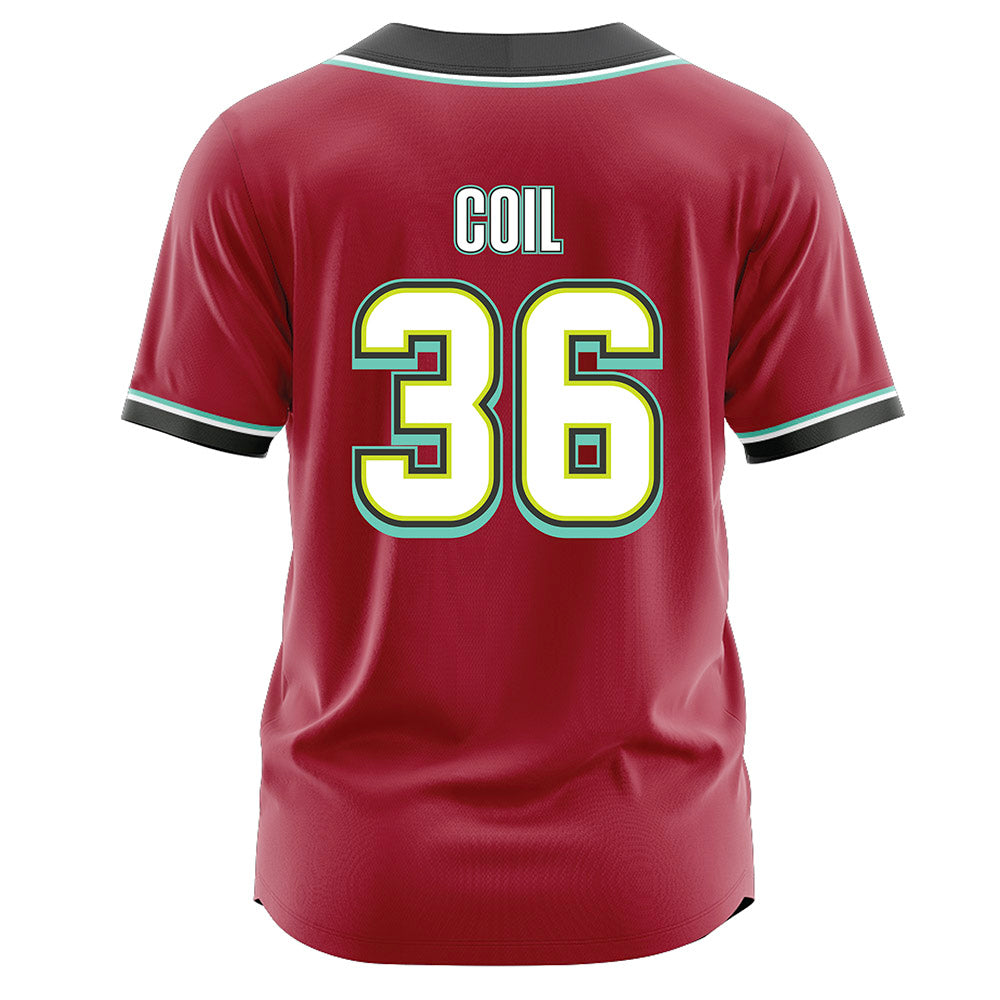 Arkansas - NCAA Baseball : Parker Coil - Jersey-1