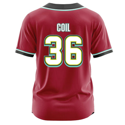 Arkansas - NCAA Baseball : Parker Coil - Jersey-1