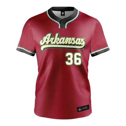 Arkansas - NCAA Baseball : Parker Coil - Jersey-0