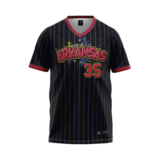 Arkansas - NCAA Baseball : Ty Burnham - Jersey-0