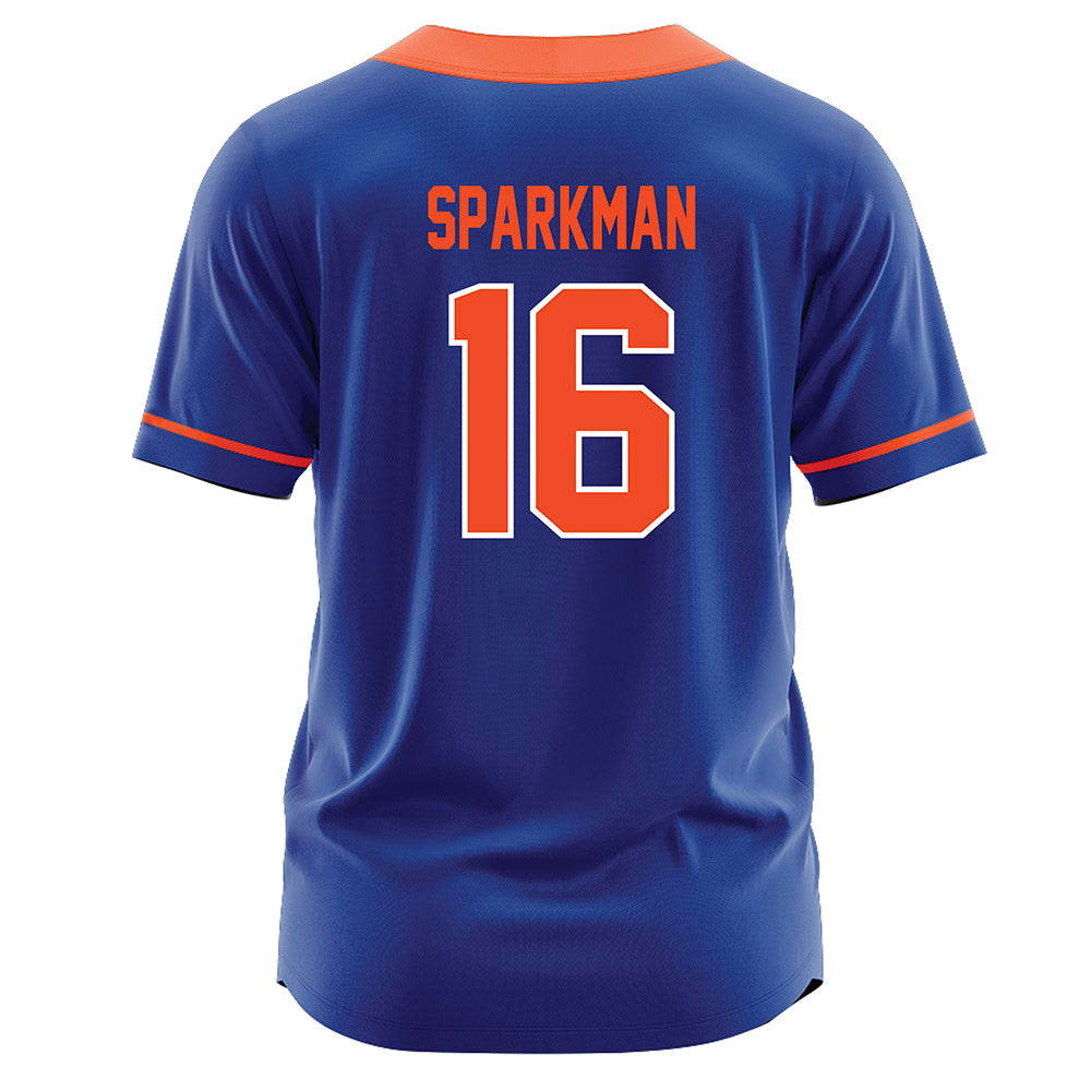 Florida - NCAA Softball : Allison Sparkman - Blue Jersey-1