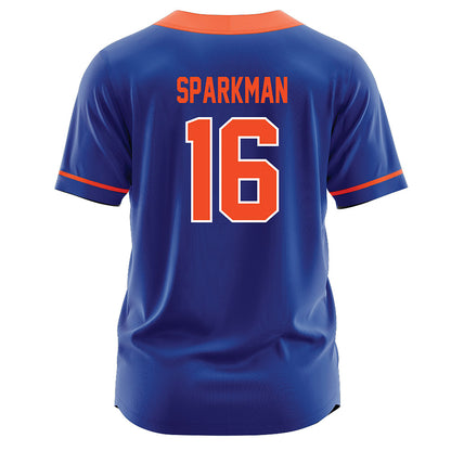 Florida - NCAA Softball : Allison Sparkman - Blue Jersey-1