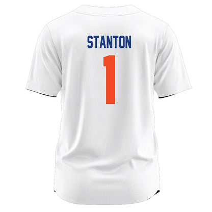 Florida - NCAA Softball : Caroline Stanton - White Jersey-1