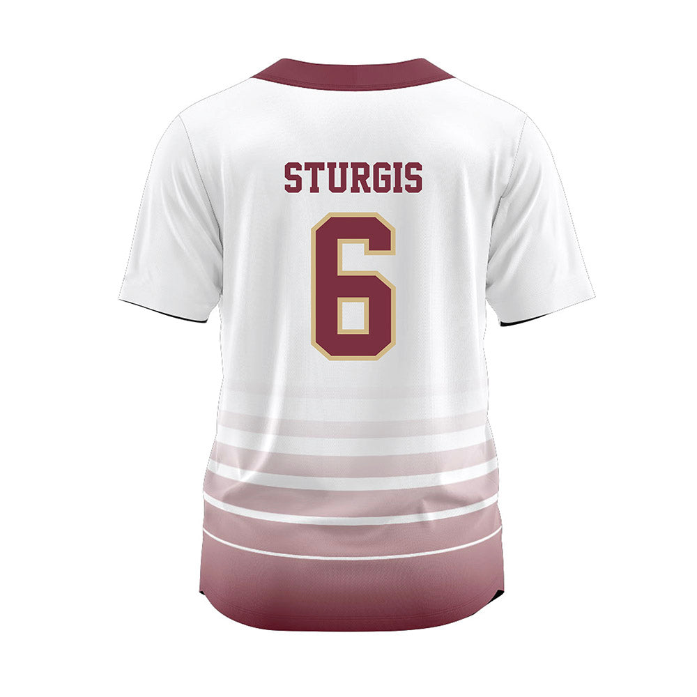 FSU - NCAA Softball : Makenna Sturgis - White Jersey-1