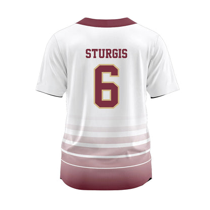 FSU - NCAA Softball : Makenna Sturgis - White Jersey-1