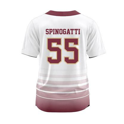 FSU - NCAA Softball : Danika Spinogatti - White Jersey-1