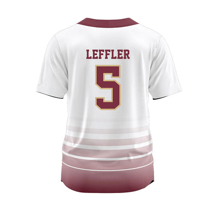 FSU - NCAA Softball : Callee Leffler - White Jersey-1