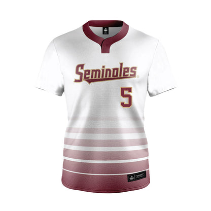 FSU - NCAA Softball : Callee Leffler - White Jersey-0