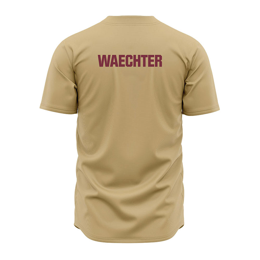 FSU - NCAA Baseball : Kaden Waechter - Gold Jersey-1