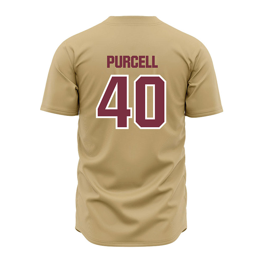 FSU - NCAA Baseball : Brodie Purcell - Gold Jersey-1