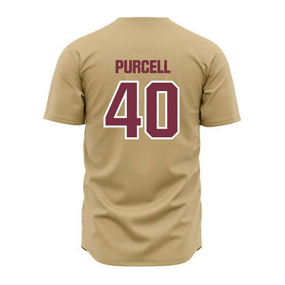 FSU - NCAA Baseball : Brodie Purcell - Gold Jersey-1