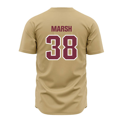 FSU - NCAA Baseball : Clancy Marsh - Gold Jersey-1