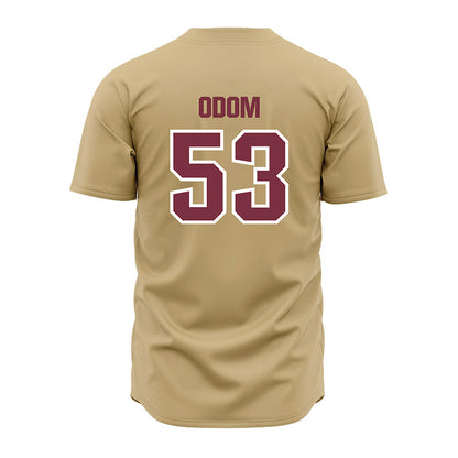 FSU - NCAA Baseball : Cam Odom - Gold Jersey-1