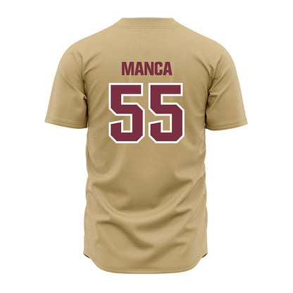 FSU - NCAA Baseball : Payton Manca - Gold Jersey-1