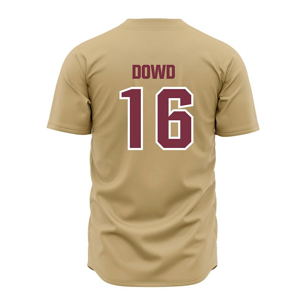 FSU - NCAA Baseball : Brayden Dowd - Gold Jersey-1