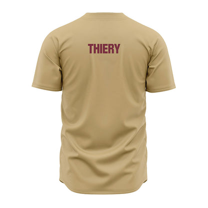 FSU - NCAA Baseball : Donovan Thiery - Gold Jersey-1
