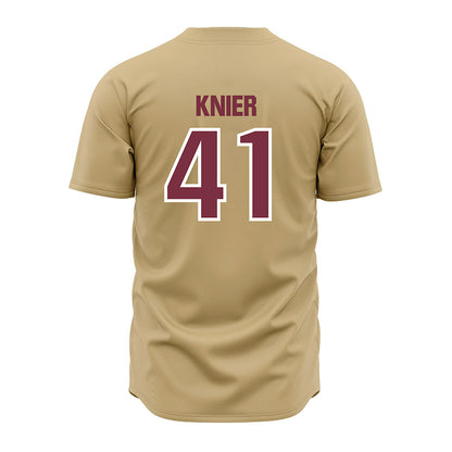 FSU - NCAA Baseball : Chris Knier - Gold Jersey-1