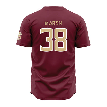 FSU - NCAA Baseball : Clancy Marsh - Garnet Jersey-1