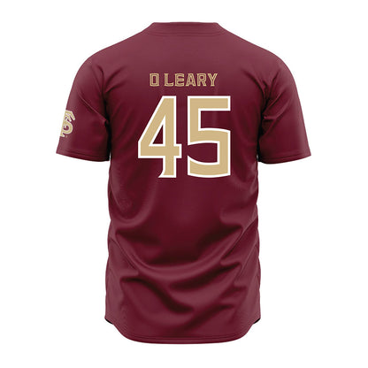 FSU - NCAA Baseball : Cade O'Leary - Garnet Jersey-1