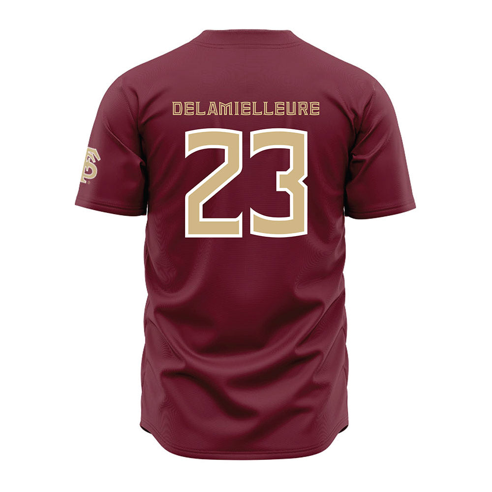 FSU - NCAA Baseball : Brody DeLamielleure - Garnet Jersey-1