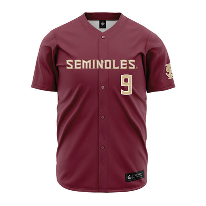 FSU - NCAA Baseball : John Stuetzer - Garnet Jersey-0
