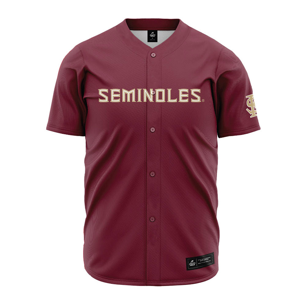 FSU - NCAA Baseball : Kaden Waechter - Garnet Jersey-0