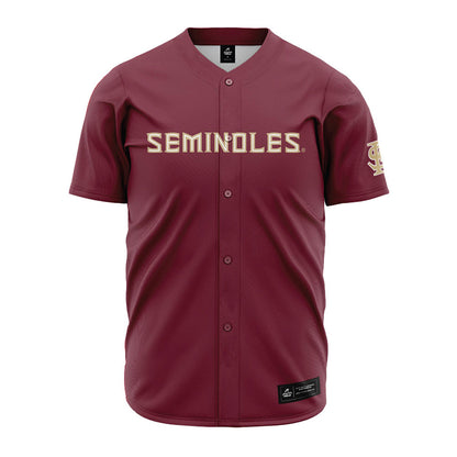 FSU - NCAA Baseball : OB Osceola III - Garnet Jersey-0