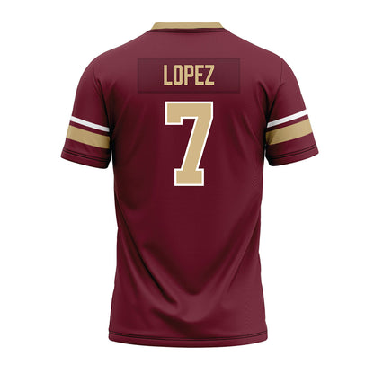 FSU - NCAA Football : Jasen Lopez - Premium Football Jersey-1