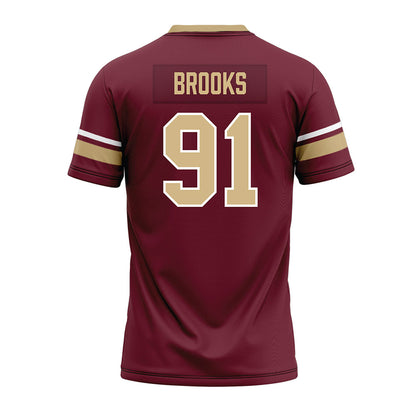 FSU - NCAA Football : Cam Brooks - Premium Football Jersey-1