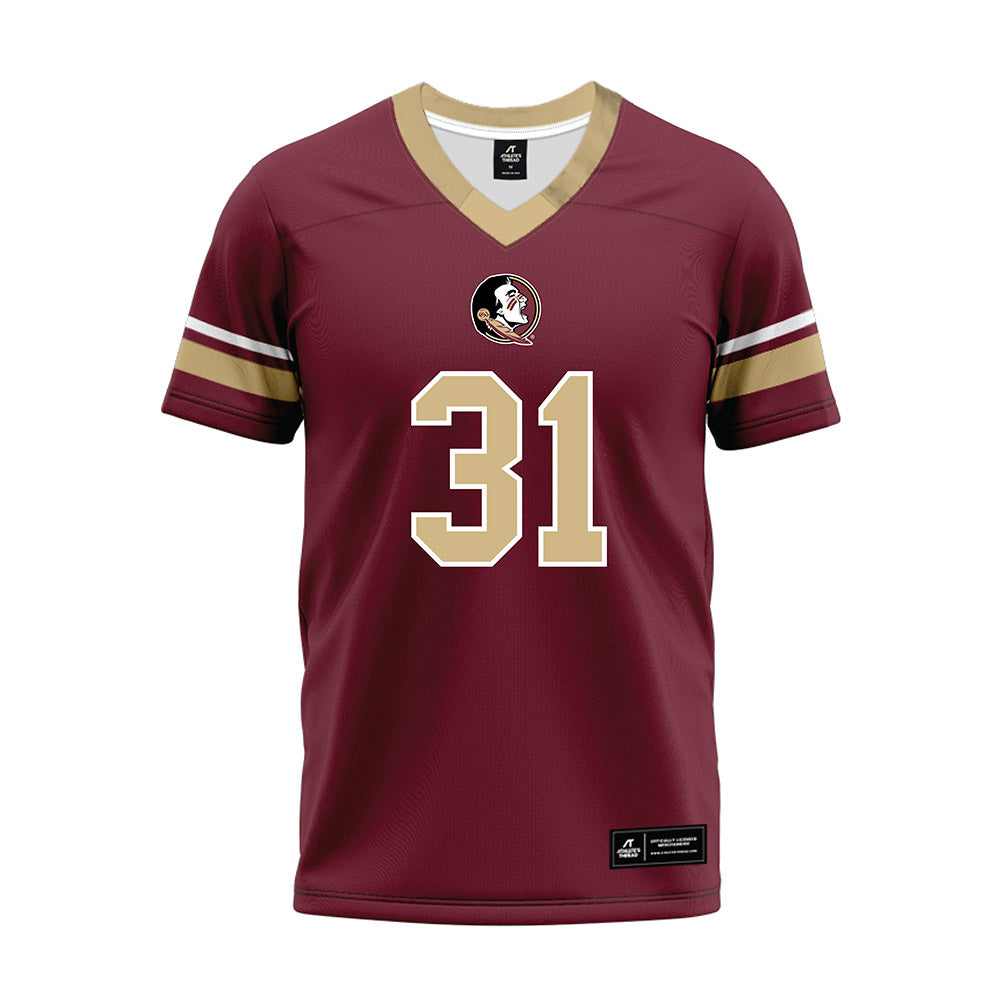 FSU - NCAA Football : Karon Maycock - Premium Football Jersey-0