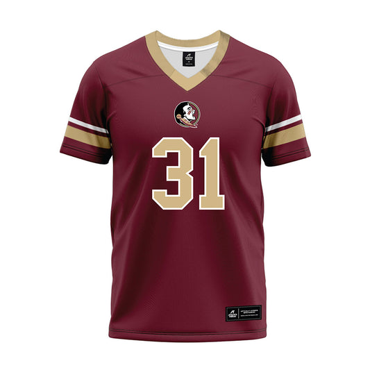 FSU - NCAA Football : Karon Maycock - Premium Football Jersey-0