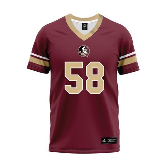 FSU - NCAA Football : Luke Francis Jr - Premium Football Jersey-0