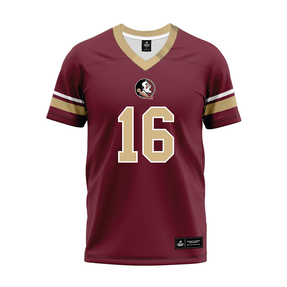 FSU - NCAA Football : Karson Hobbs - Premium Football Jersey-0