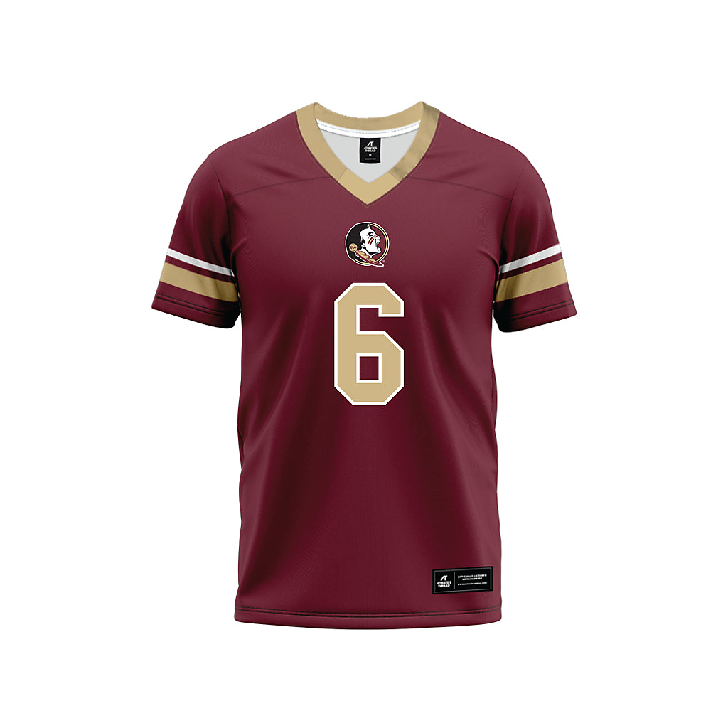 FSU - NCAA Football : Dennis Briggs Jr - Premium Football Jersey-0