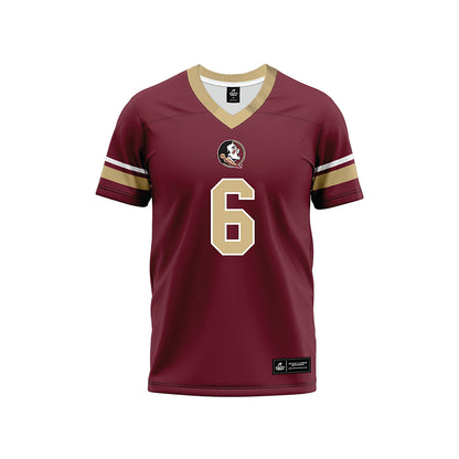 FSU - NCAA Football : Dennis Briggs Jr - Premium Football Jersey-0
