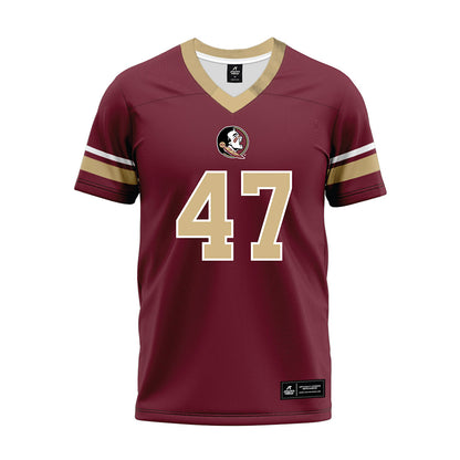 FSU - NCAA Football : Donny Hiebert - Premium Football Jersey-0