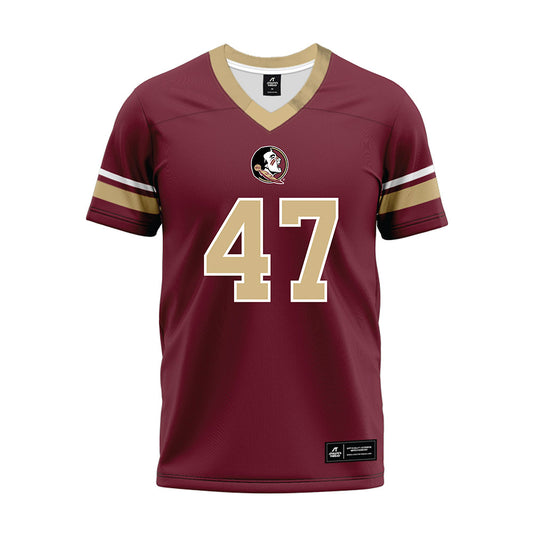 FSU - NCAA Football : Donny Hiebert - Premium Football Jersey-0