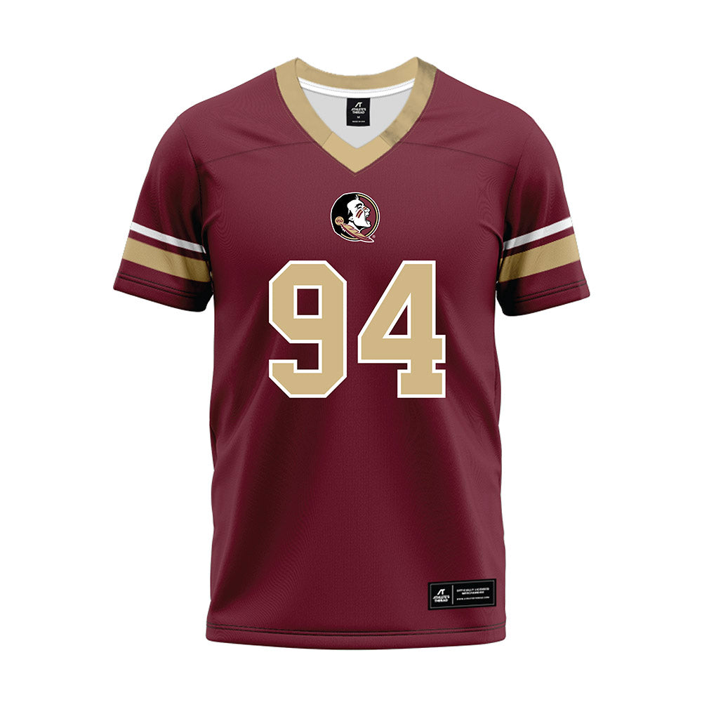 FSU - NCAA Football : Franklin Whitley - Premium Football Jersey-0