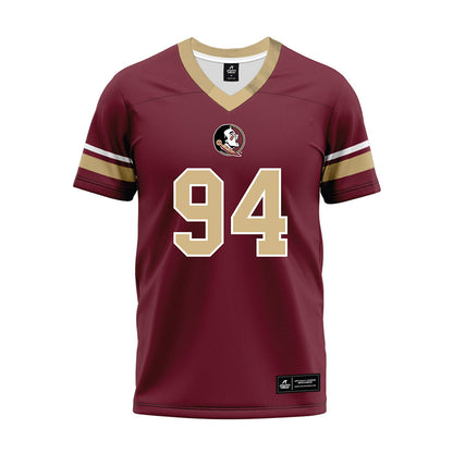 FSU - NCAA Football : Franklin Whitley - Premium Football Jersey-0