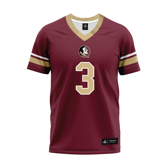 FSU - NCAA Football : Samuel Singleton Jr - Premium Football Jersey-0