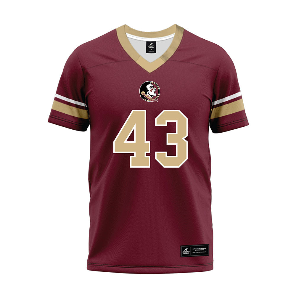 FSU - NCAA Football : Trent Rogers - Premium Football Jersey-0