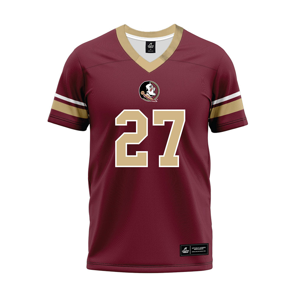 FSU - NCAA Football : Jordan Crutchfield - Premium Football Jersey-0