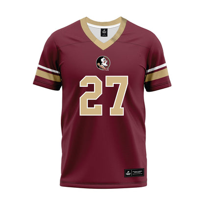 FSU - NCAA Football : Jordan Crutchfield - Premium Football Jersey-0