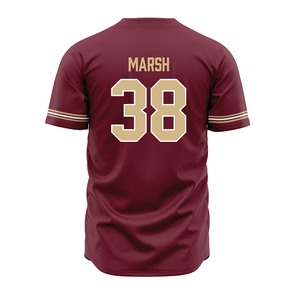 FSU - NCAA Baseball : Clancy Marsh - Garnet Jersey-1