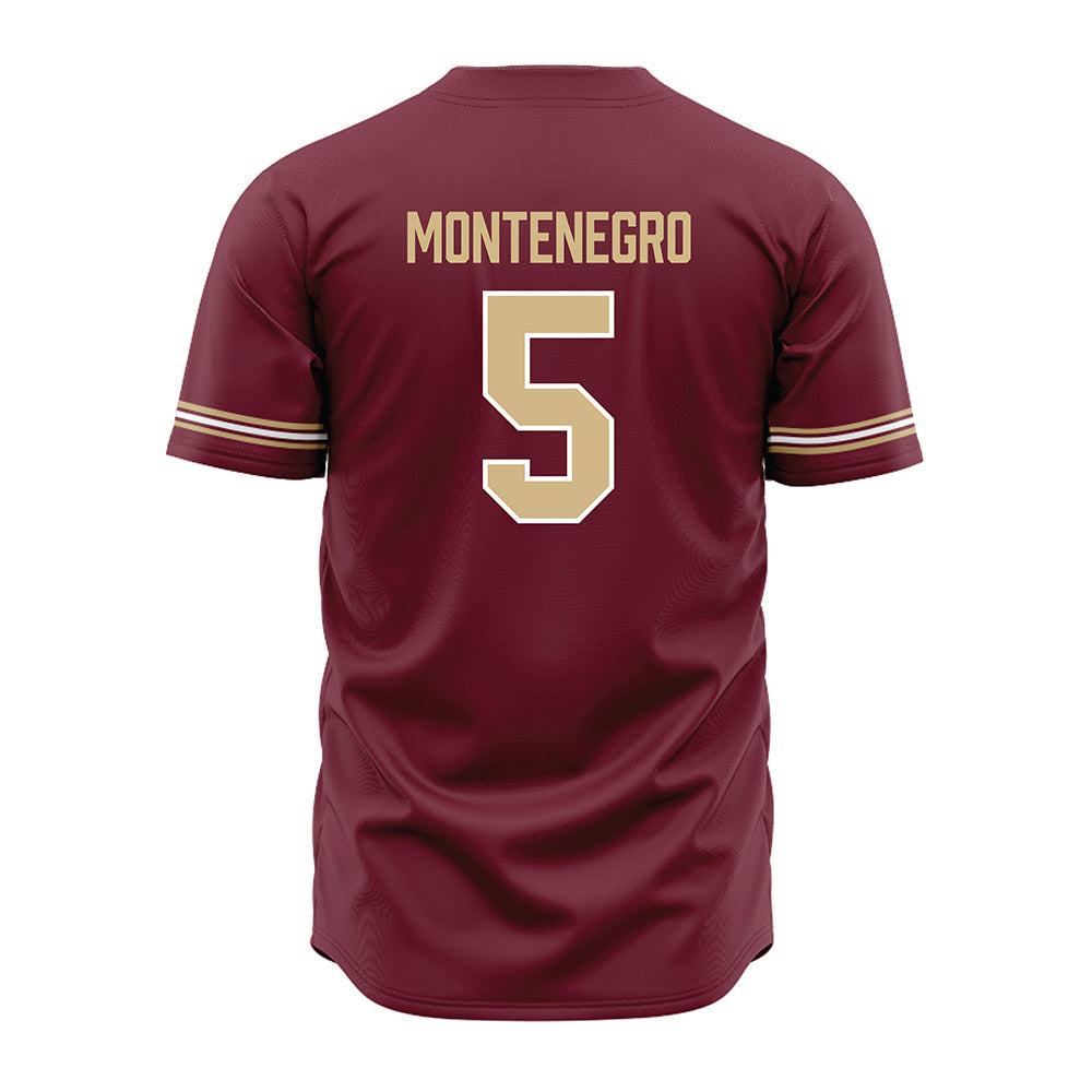 FSU - NCAA Baseball : Marvin Montenegro - Garnet Jersey-1