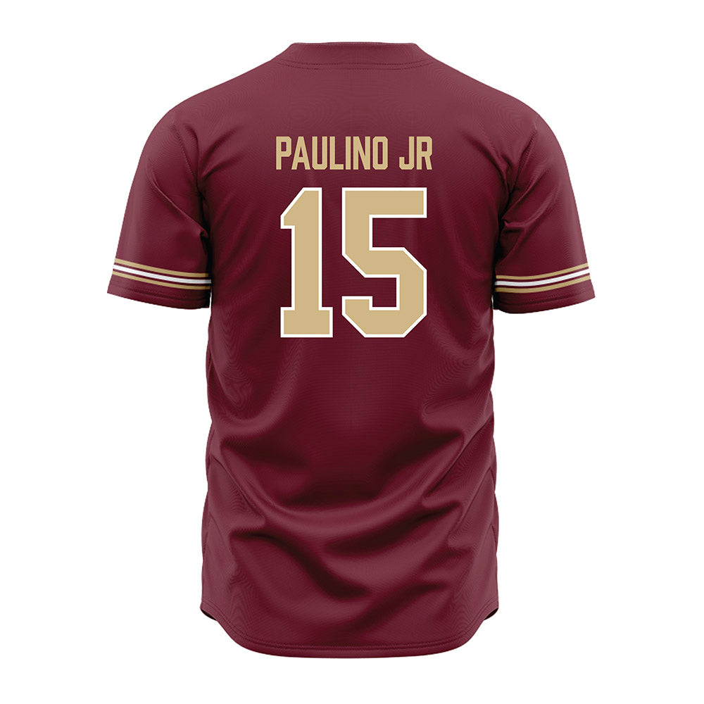 FSU - NCAA Baseball : Kelvyn Paulino Jr - Garnet Jersey-1