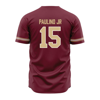 FSU - NCAA Baseball : Kelvyn Paulino Jr - Garnet Jersey-1