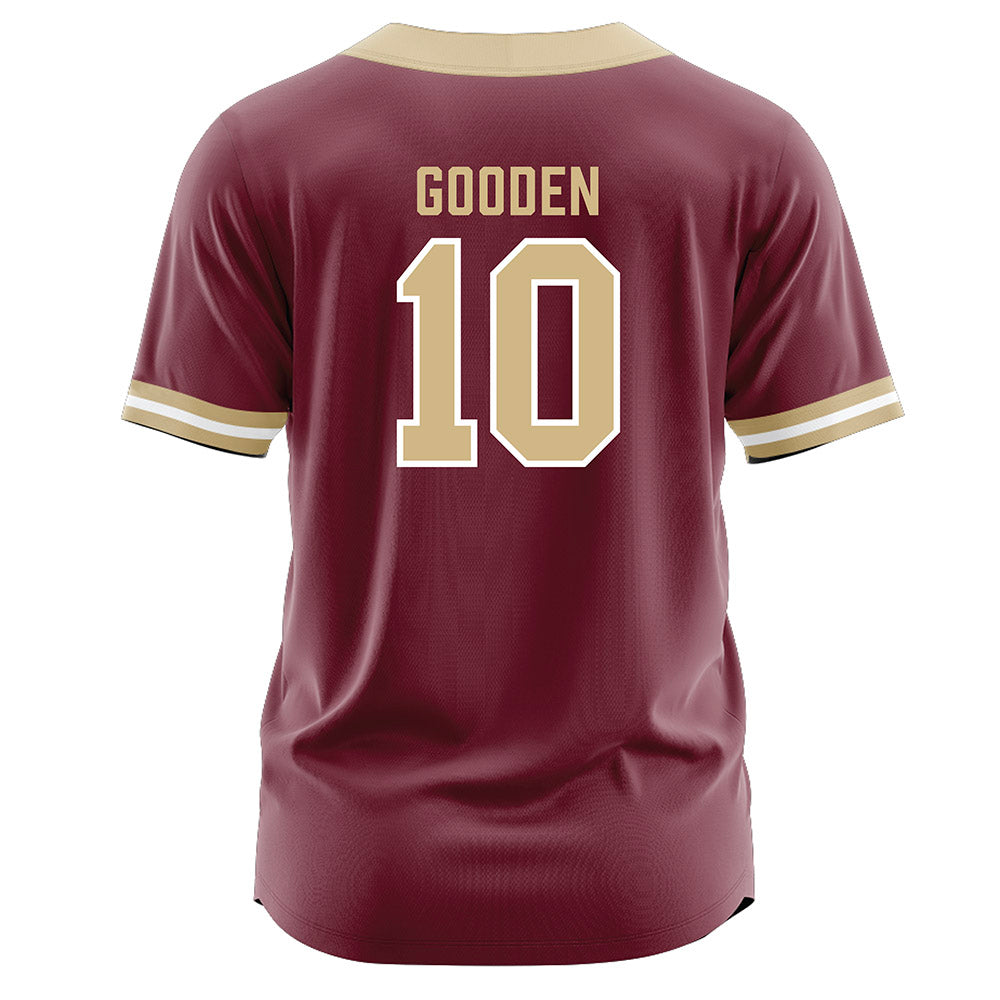 FSU - NCAA Softball : Mimi Gooden - Garnet Jersey-1