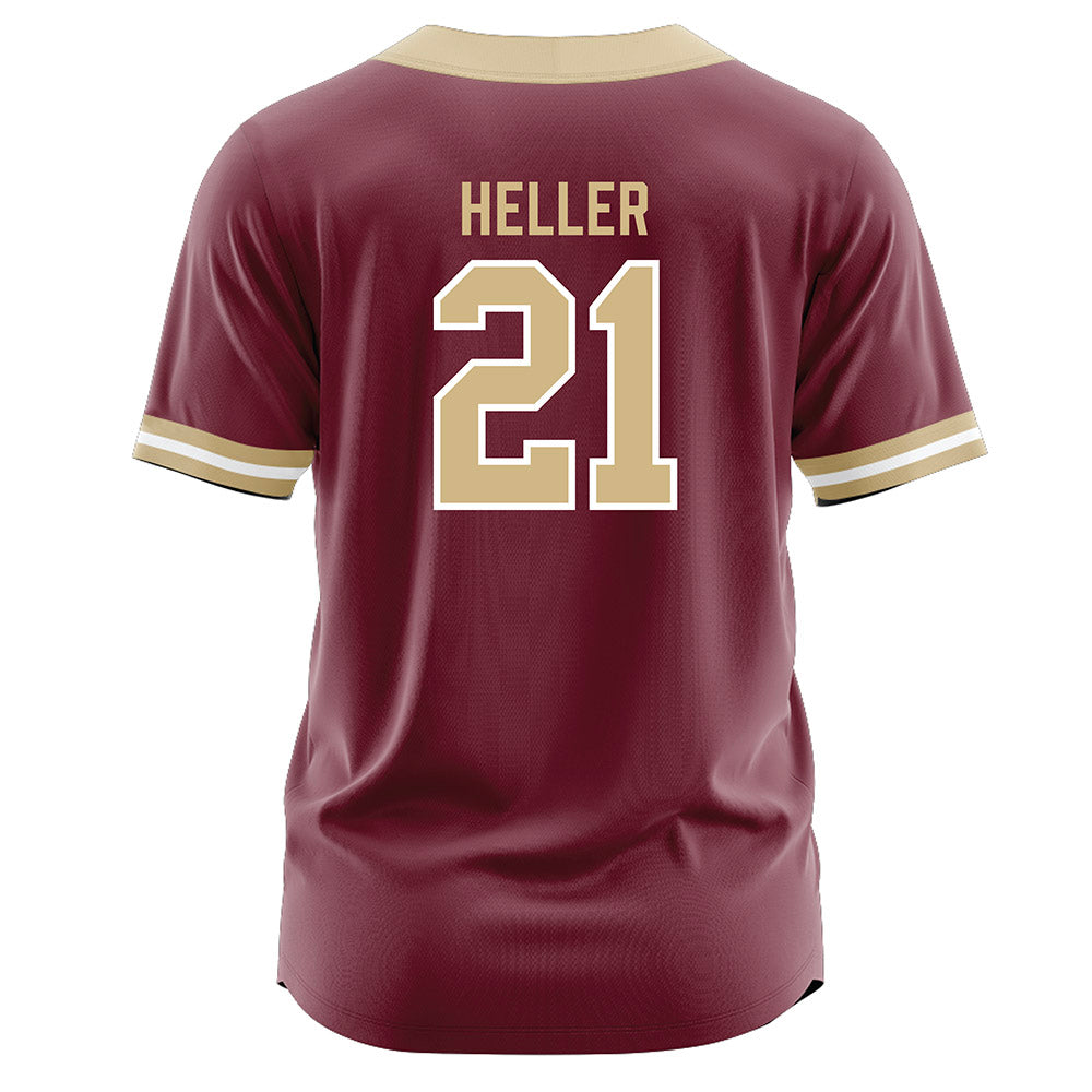 FSU - NCAA Softball : Marin Heller - Garnet Jersey-1